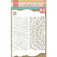   Marianne Design stencil Keskeny eső és napsütés (1 csomag)