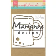 Marianne Design stencil Söröskorsó (1 csomag)