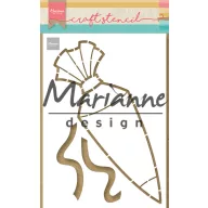 Marianne Design stencil Cukorkatölcsér (1 csomag)