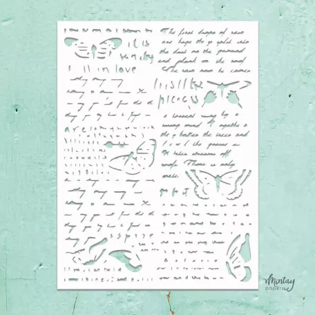 Mintay Papers Stencil 6x8" (15x20 cm) - Mixed 6 - Kreativa Stencil (1 db)