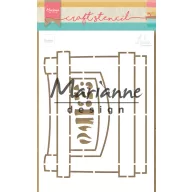 Marianne Design stencil Kandalló (1 csomag)