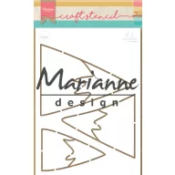 Marianne Design stencil Hegyek (1 csomag)