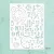 Mintay Papers Stencil 6x8" (15x20 cm) - Mixed 10 - Kreativa Stencil (1 db)