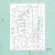 Mintay Papers Stencil 6x8" (15x20 cm) - Mixed 11 - Kreativa Stencil (1 db)