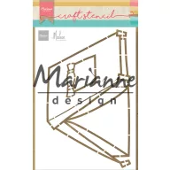 Marianne Design stencil Sátor (1 csomag)