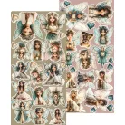 Craft O'Clock Kivágóív Sprites Of Harmony Sprites Extras to Cut Set (18 ív)