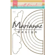 Marianne Design stencil Szivárvány (1 csomag)