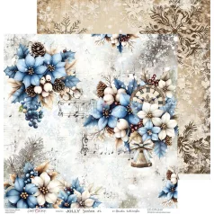   Craft O'Clock Scrapbook papírkészlet 12" (30 cm) Jolly Season Paper Collection Set (6 ív)