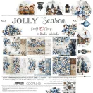 Craft O'Clock Scrapbook papírkészlet 12" (30 cm) Jolly Season Paper Collection Set (6 ív)