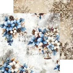   Craft O'Clock Scrapbook papírkészlet 6" (15 cm) Jolly Season Paper Collection Set (24 ív)