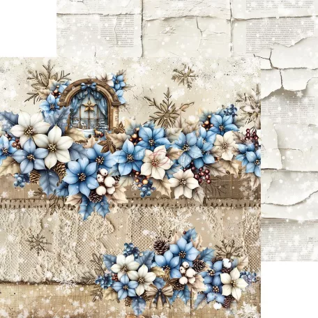 Craft O'Clock Scrapbook papírkészlet 6" (15 cm) Jolly Season Paper Collection Set (24 ív)