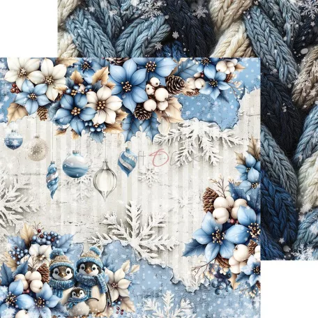 Craft O'Clock Scrapbook papírkészlet 6" (15 cm) Jolly Season Paper Collection Set (24 ív)