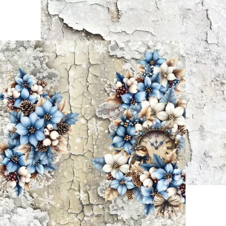 Craft O'Clock Scrapbook papírkészlet 6" (15 cm) Jolly Season Paper Collection Set (24 ív)