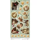 Craft O'Clock Kivágóív Silent Night – Oh, Christmas Night Extras to Cut Set (1 ív)