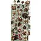 Craft O'Clock Kivágóív Oh, Christmas Night Christmas Extras to Cut Set (18 ív)