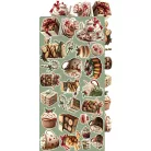 Craft O'Clock Kivágóív Oh, Christmas Night Christmas Extras to Cut Set (18 ív)