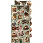 Craft O'Clock Kivágóív Oh, Christmas Night Christmas Extras to Cut Set (18 ív)