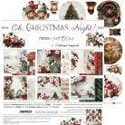 Craft O'Clock Scrapbook papírkészlet 12" (30 cm) Oh, Christmas Night Paper Collection Set (6 ív)