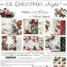 Craft O'Clock Scrapbook papírkészlet 8" (20 cm) Oh, Christmas Night Mix Paper Set (24 ív)