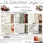 Craft O'Clock Scrapbook papírkészlet 8" (20 cm) Oh, Christmas Night Basic Paper Set (24 ív)