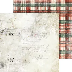   Craft O'Clock Scrapbook papírkészlet 8" (20 cm) Oh, Christmas Night Basic Paper Set (24 ív)