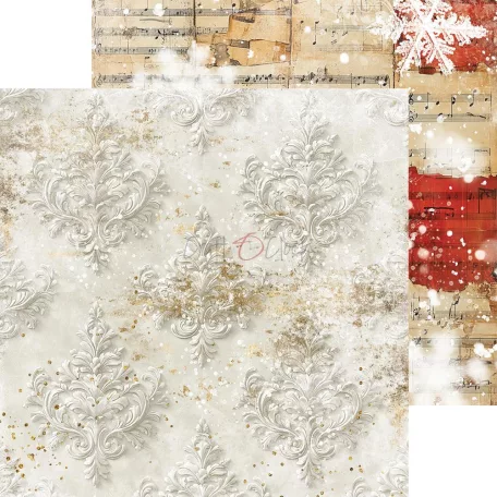 Craft O'Clock Scrapbook papírkészlet 8" (20 cm) Oh, Christmas Night Basic Paper Set (24 ív)