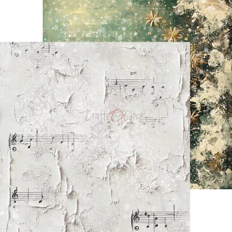 Craft O'Clock Scrapbook papírkészlet 8" (20 cm) Oh, Christmas Night Basic Paper Set (24 ív)