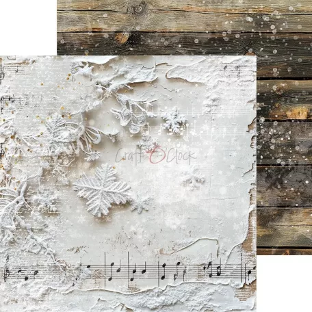 Craft O'Clock Scrapbook papírkészlet 8" (20 cm) Oh, Christmas Night Basic Paper Set (24 ív)