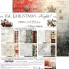 Craft O'Clock Scrapbook papírkészlet 8" (20 cm) Oh, Christmas Night Basic Paper Set (24 ív)