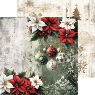   Craft O'Clock Scrapbook papírkészlet 8" (20 cm) Oh, Christmas Night Paper Collection Set (24 ív)