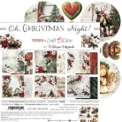 Craft O'Clock Scrapbook papírkészlet 8" (20 cm) Oh, Christmas Night Paper Collection Set (24 ív)