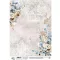 Alchemy of Art Rizspapír A4 - In Shades Of Blue - 1 - Rice Paper (1 ív)