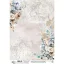 Alchemy of Art Rizspapír A4 - In Shades Of Blue - 1 - Rice Paper (1 ív)
