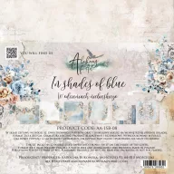   Alchemy of Art Papírkészlet 8" (20 cm) In Shades Of Blue Paper Collection Set (12 lap)