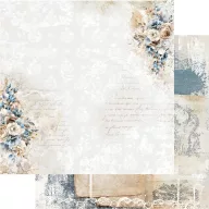   Alchemy of Art Papírkészlet 8" (20 cm) In Shades Of Blue Paper Collection Set (12 lap)