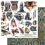 Alchemy of Art Kivágóív 12" (30 cm) The Legends Of The Dragons  Art Alchemy Double-sided paper (1 ív)
