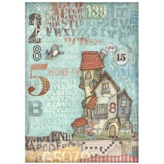   Stamperia Furry Friends Rizspapír A4 You Are Unique Cat Rice Paper (1 ív)