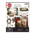 Redesign with Prima Sacred Night Collection Transzfer fólia 8.5"X11" (A4) Middy Decor Transfers (4 ív)