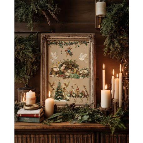 Redesign with Prima Sacred Night Collection Transzfer fólia 8.5"X11" (A4) Middy Decor Transfers (4 ív)