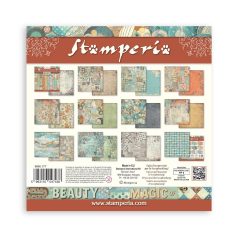   Stamperia Furry Friends Papírkészlet 12" (30 cm) Maxi Background Paper Pack (10 ív)