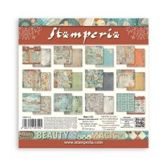   Stamperia Furry Friends Papírkészlet 8" (20 cm) Maxi Background Paper Pack (10 ív)