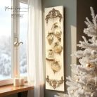 Redesign with Prima Bright Baubles Öntőforma 5″X10″ (12,7x25,4cm) Décor Mould (1 db)
