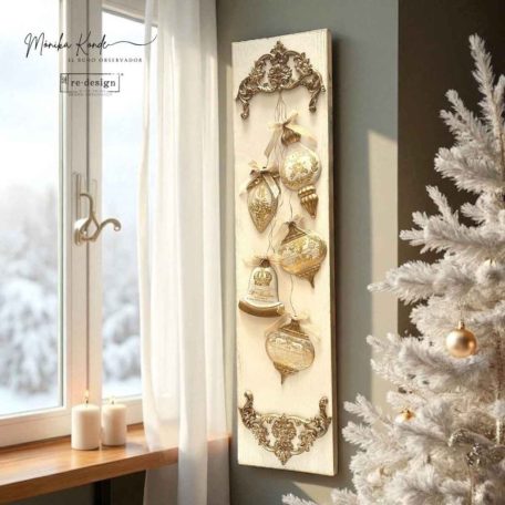 Redesign with Prima Bright Baubles Öntőforma 5″X10″ (12,7x25,4cm) Décor Mould (1 db)