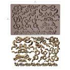 Redesign with Prima Timeless Ties Öntőforma 5″X8″ Décor Mould (1 db)