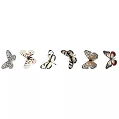   Studio Light Butterfly Átlátszó matricák Grunge Transparent Stickers on Roll (1 db)