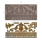Redesign with Prima Regal Flourish Öntőforma 5″X10″ (12,7x25,4cm) Décor Mould (1 db)
