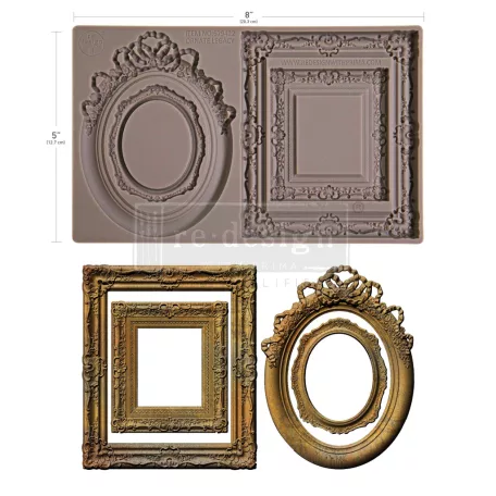 Redesign with Prima Ornate Legacy Öntőforma 5″X8″ Décor Mould (1 db)