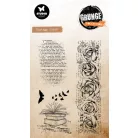 Studio Light Vintage Roses Szilikonbélyegző Grunge Clear Stamp (1 csomag)