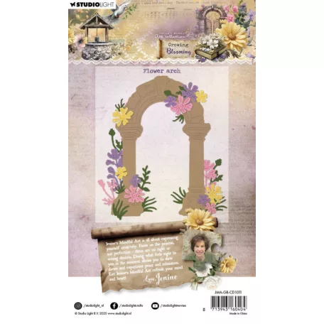 Vágósablon  Studio Light Growing & Blooming Cutting Die Flower Arch (1 csomag)