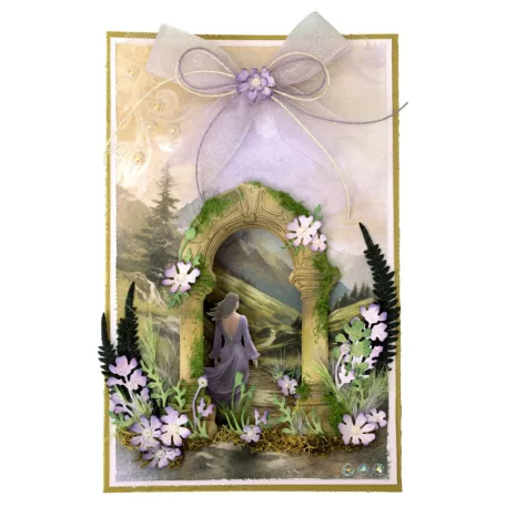 Vágósablon  Studio Light Growing & Blooming Cutting Die Flower Arch (1 csomag)